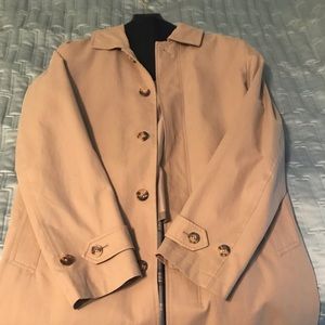 Brooks Brothers beige over coat